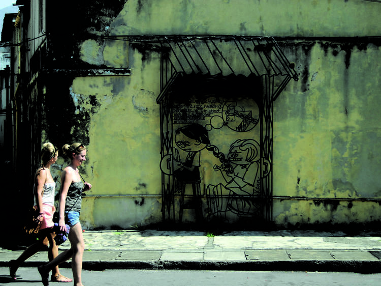 Street art in Penang