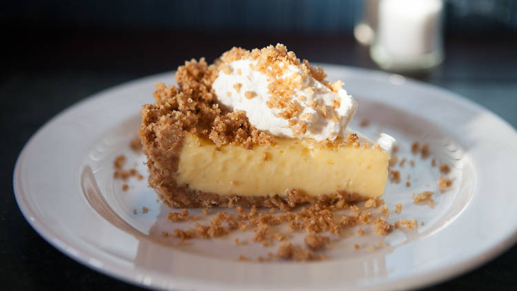 Key lime pie at Crosby's Kitchen