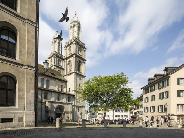 Grossmünster Grossmünster Zurich General view