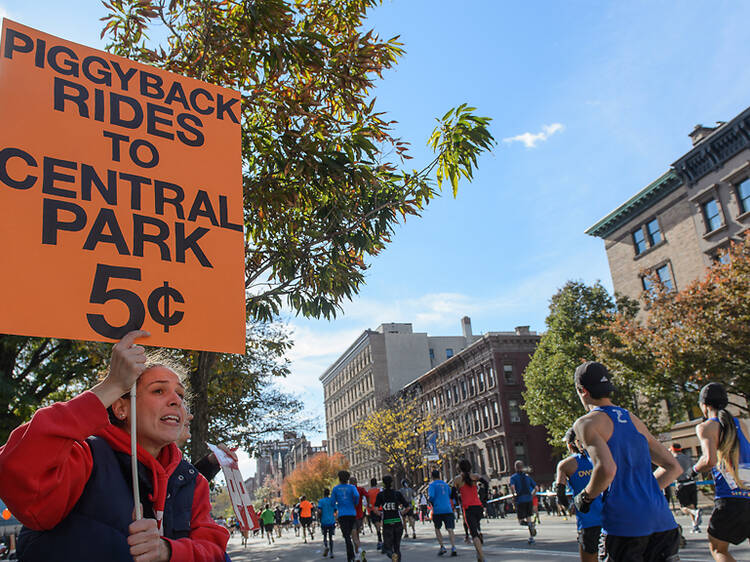 The 49 best signs from the 2014 New York City Marathon
