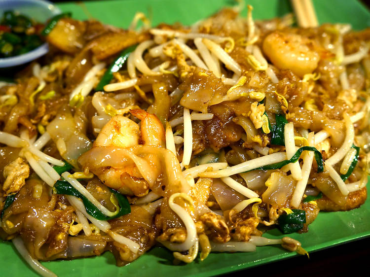 Savour Penang's iconic stir-fry, char kuay teow