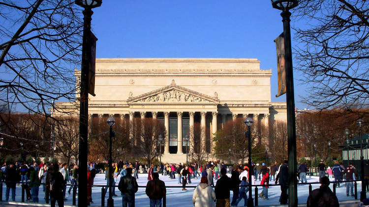 National Gallery of Art Sculpture Garden Ice Rink