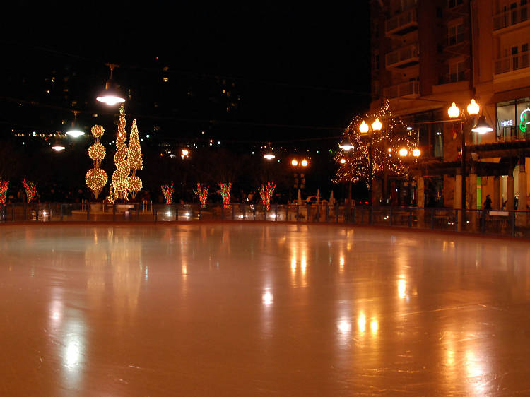 Pentagon Row Ice Skating
