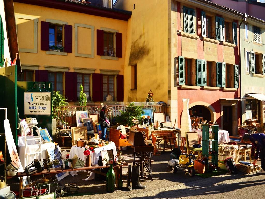 Markets in Switzerland Food, Flower and Flea Market Zurich, Geneva