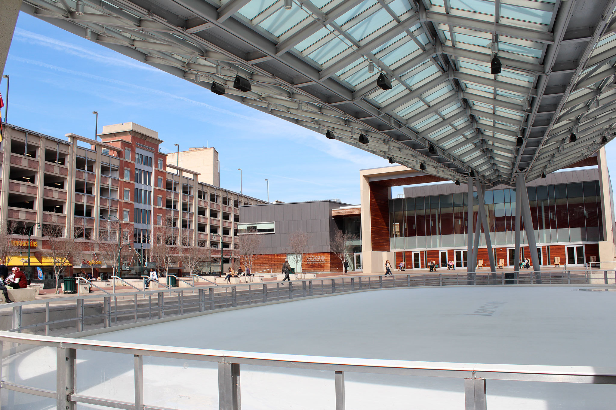 topanga plaza ice skating rink