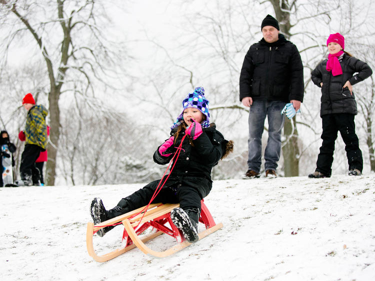 Top sledding hills