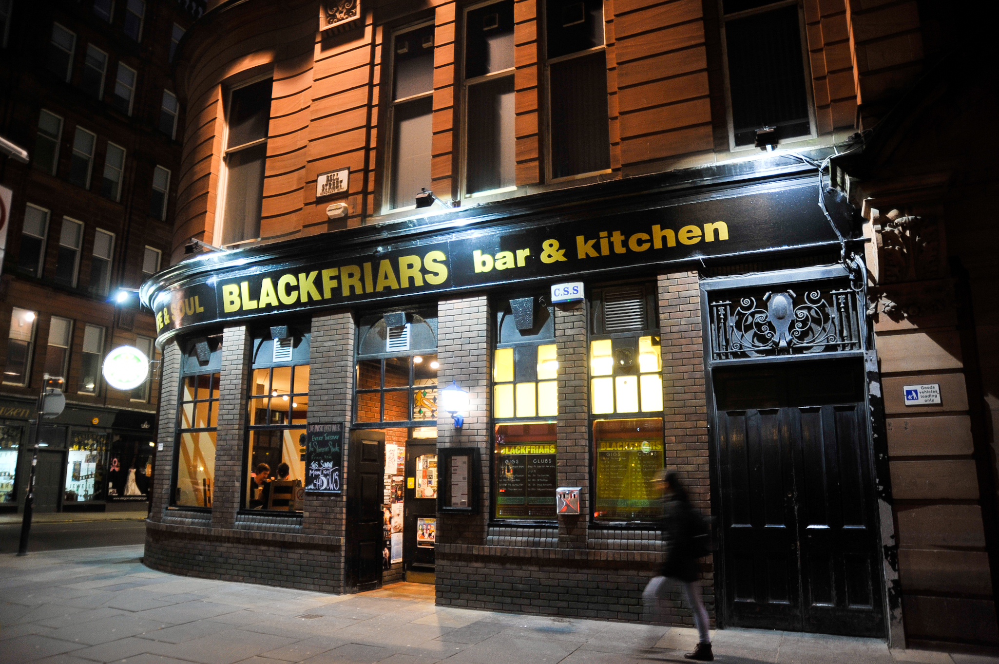 Blackfriars Bars and pubs in Glasgow