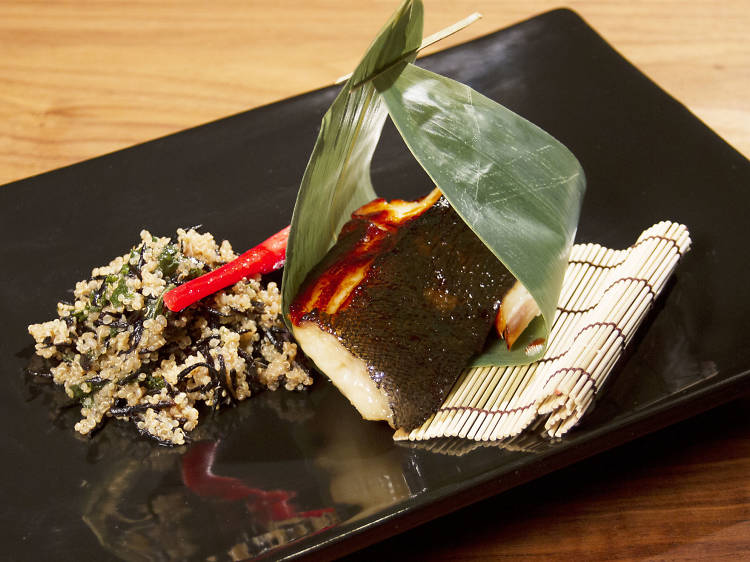 Black cod saikyo miso yaki at Salt + Charcoal