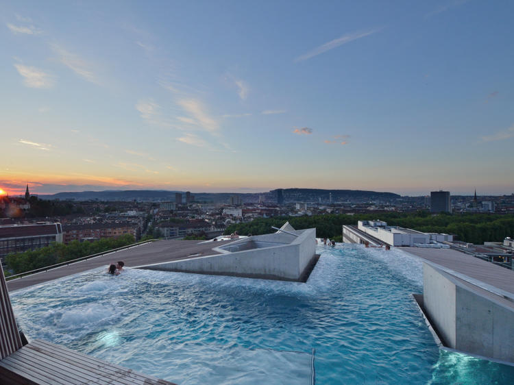 Take a dip at Thermalbad & Spa Zurich