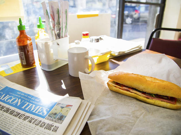 Buu Dien Banh mi at Buu Dien