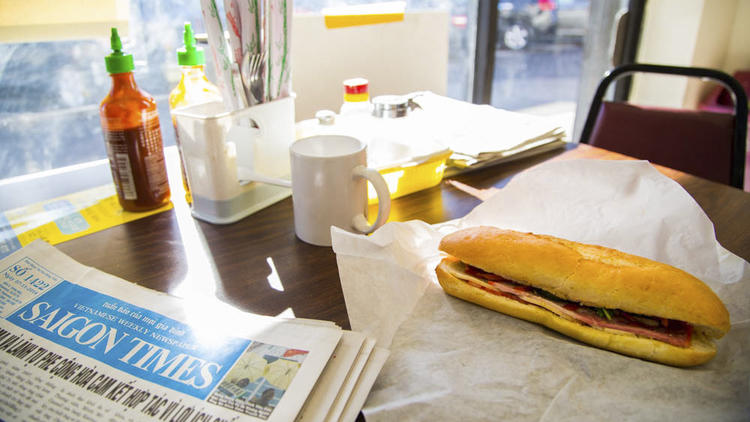 Banh mi at Buu Dien