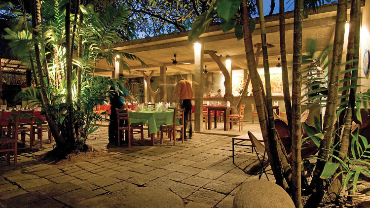 Barefoot Garden Café is a restaurant in Colombo