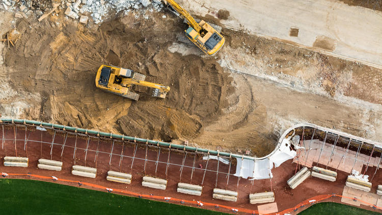 Wrigley Field's bleachers are gone with $575 million upgrade underway