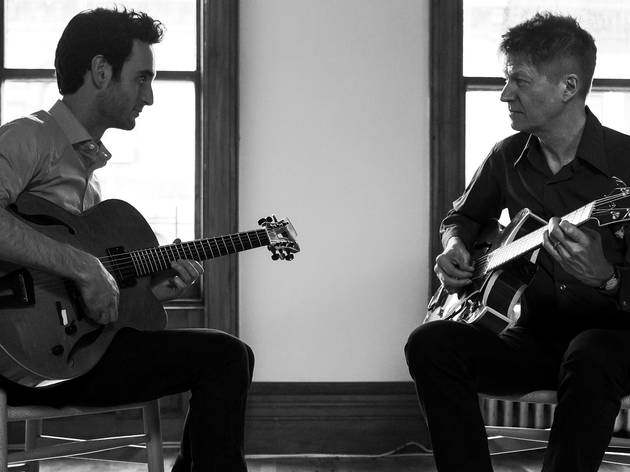Nels Cline and Julian Lage Julian Lage, left, and Nels Cline
