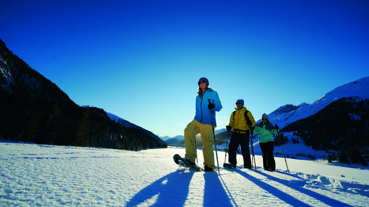 Try a snowshoe walk