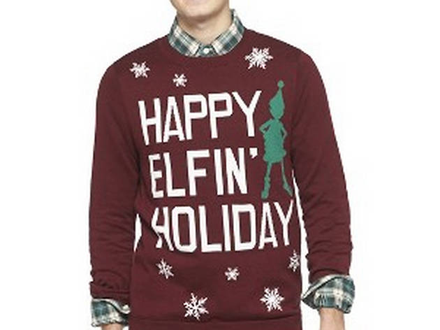 happy elfin holiday sweater target
