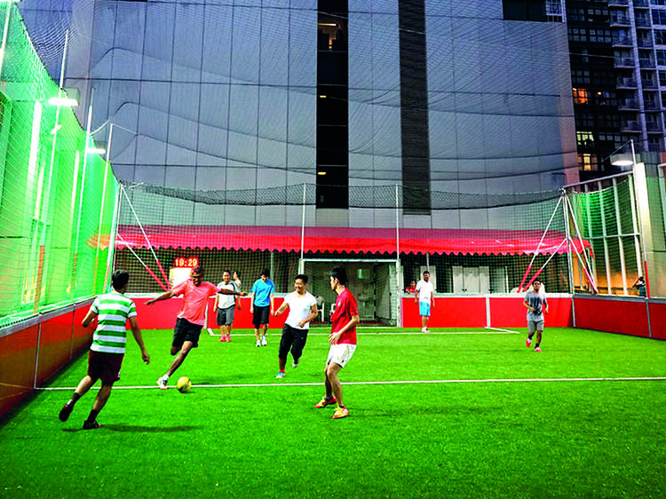 Futsal pitches