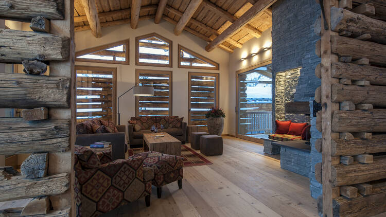 4. Stay in a luxury chalet