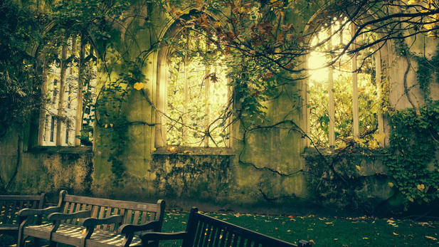 The romantic ruin
