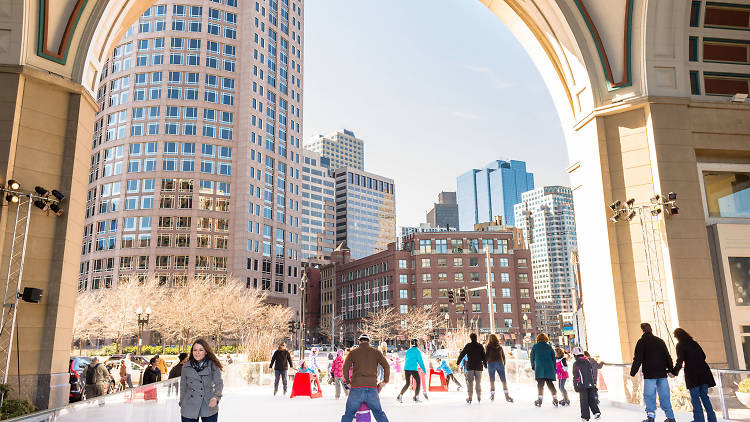 Rotunda Rink at Boston Harbor Hotel