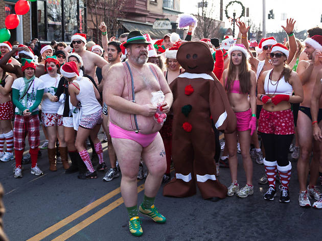 Santa Speedo Run Santa Speedo Run