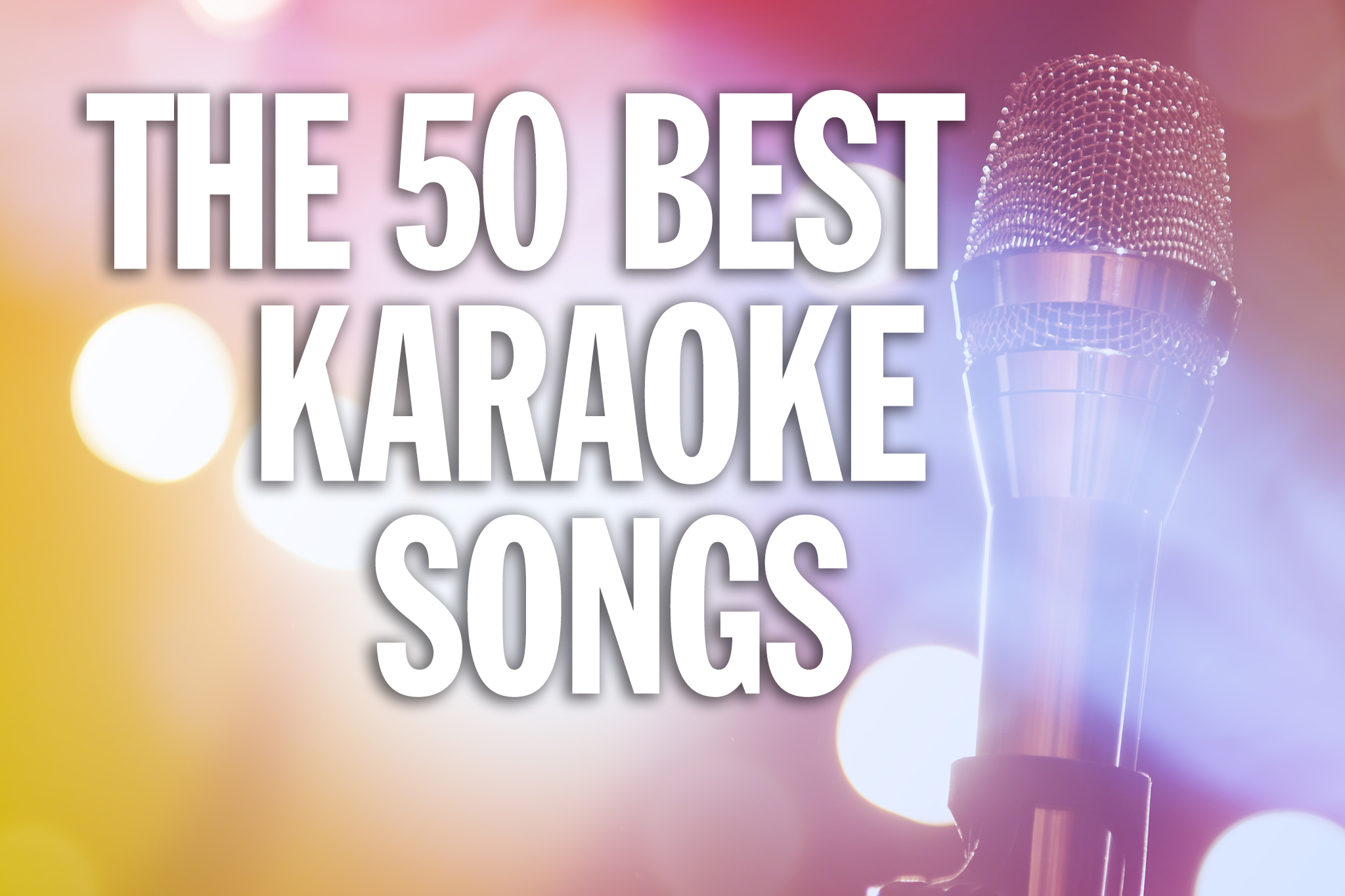 50 Best karaoke songs of all time from Elvis Presley to Katy Perry