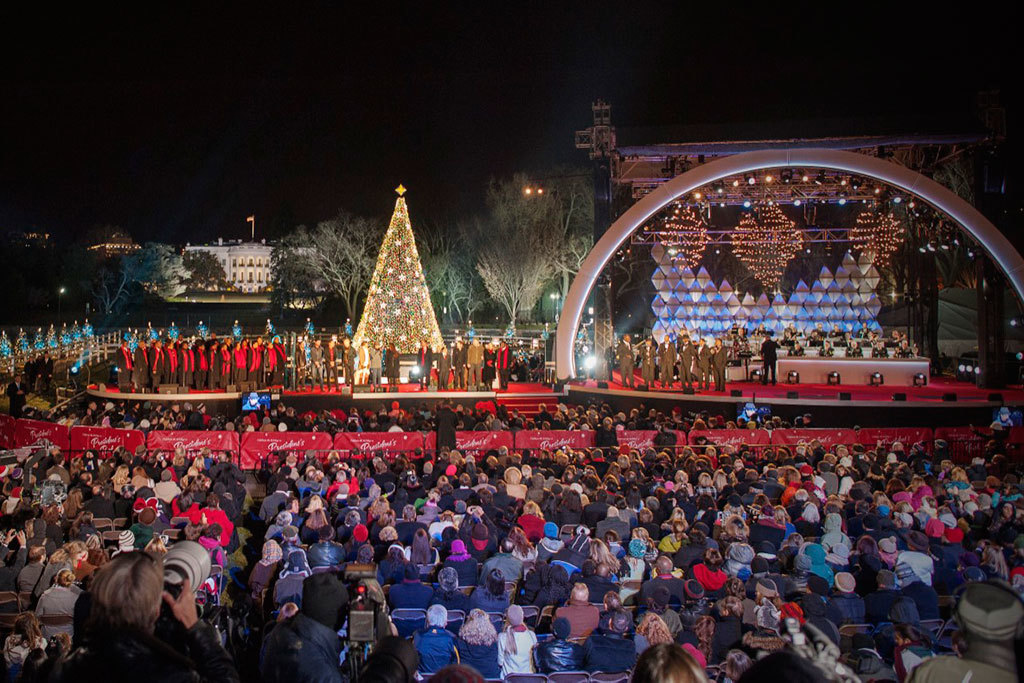 Where to see Christmas  lights in DC  and holiday  decorations 