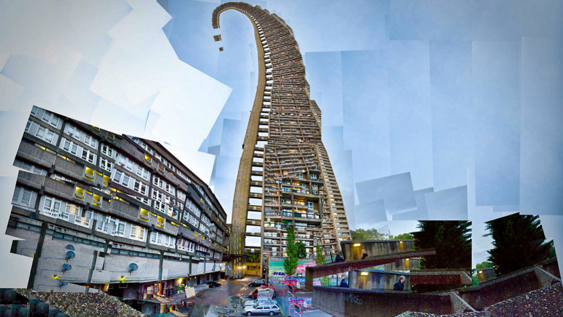 37 beautifully contorted photos of London from Lisa Wormsley