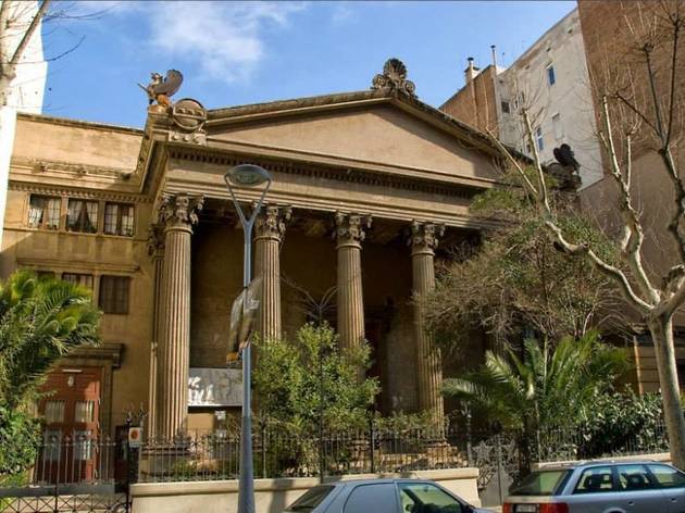 El templo romano del Eixample El templo romano del Eixample
