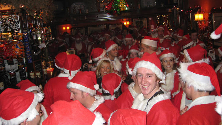 London Santa Pub Crawl