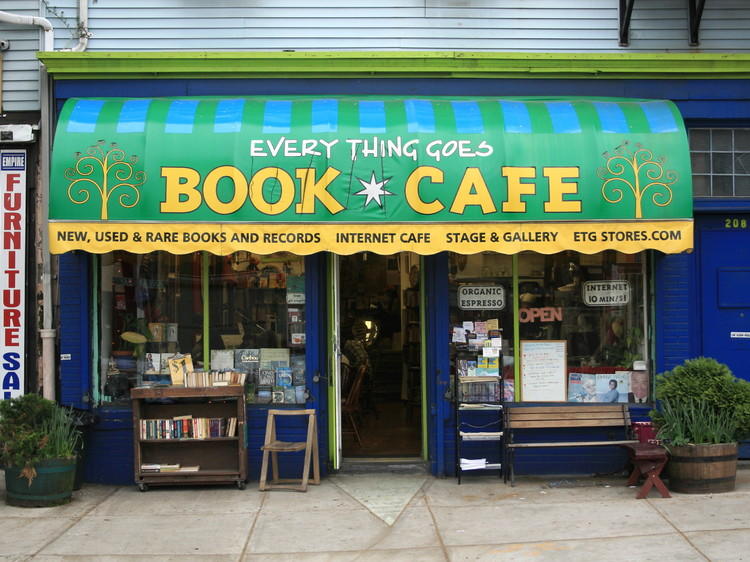 COFFEE SHOP: Every Thing Goes Book Cafe and Neighborhood Stage