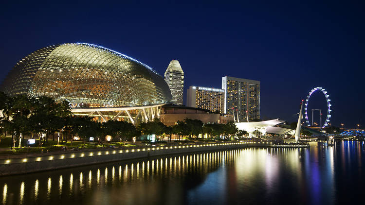 Watch a play or concert at the Esplanade – Theatres by the Bay