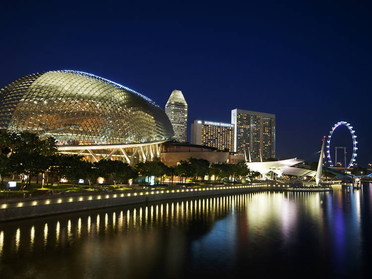 Watch a play or concert at the Esplanade – Theatres by the Bay