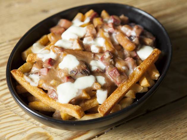 Short rib poutine at littlefork