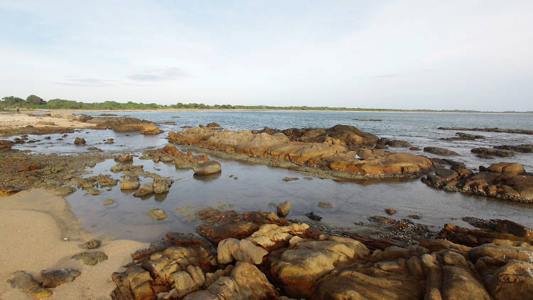 A serene beach in Trincomalee