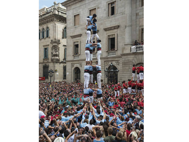 Castells (Sant Felix-Vilafranca), Aug-Sep Castells (Sant Felix-Vilafranca), Aug-Sep