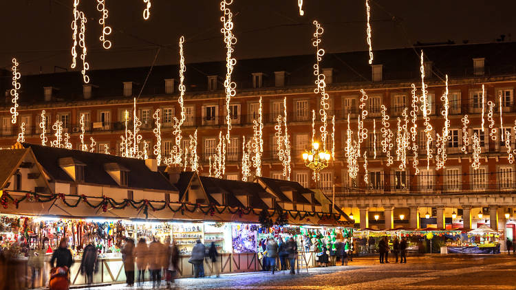 Mercado de Navidad en la Plaza Mayor