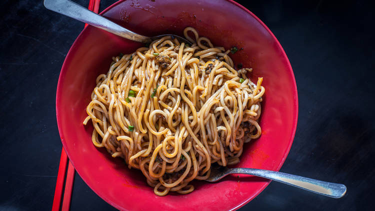 Dandan noodles at Han Dynasty