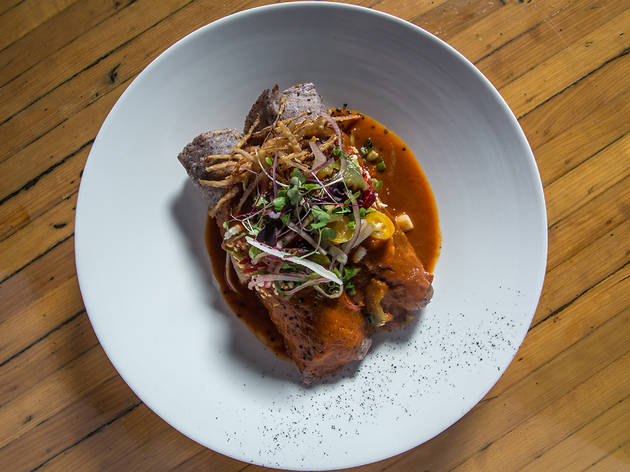 THE BLACK ANT rabbit enchiladas THE BLACK ANT rabbit enchiladas