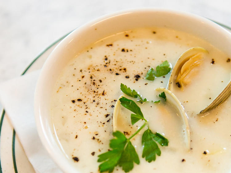 Chowder at Greenpoint Fish & Lobster Co