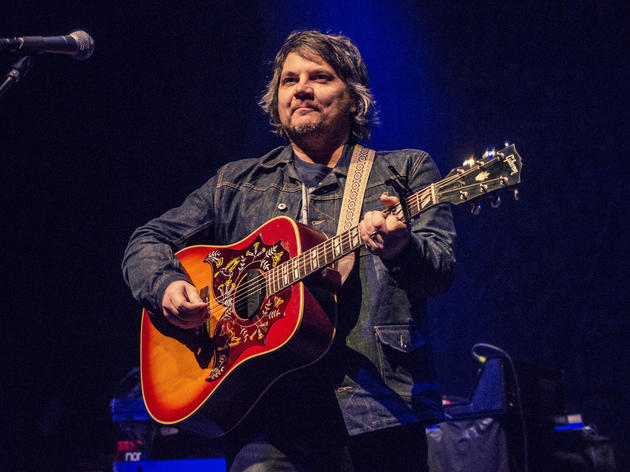 Our City of Neighbors Jeff Tweedy of Wilco playing his guitar