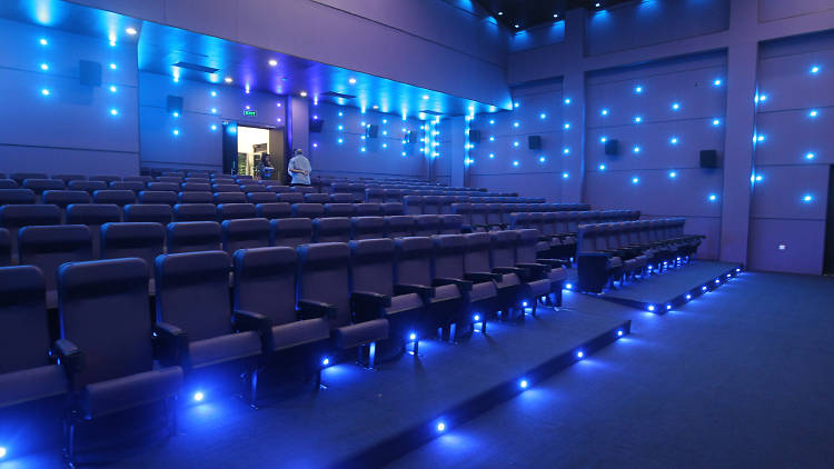 A 3D cinema which seats up to 170