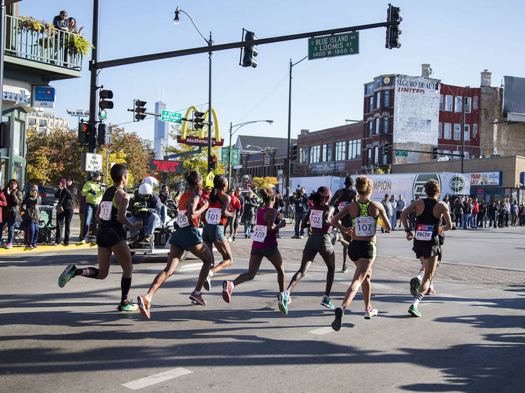 Criminal attempts a marathon getaway