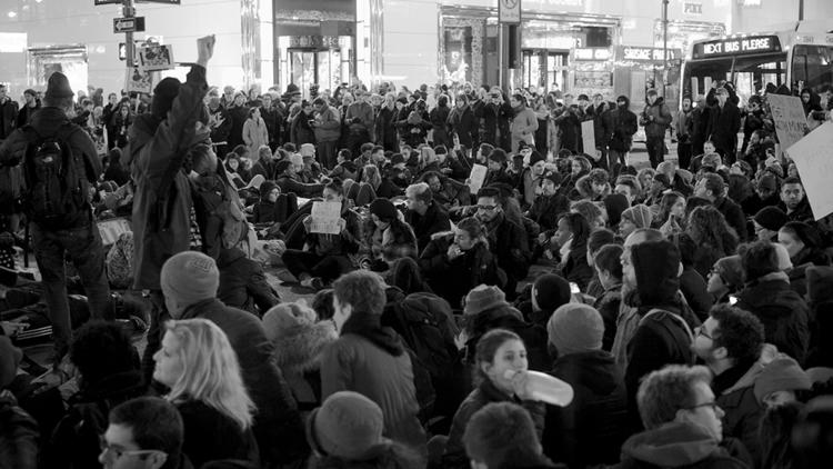 Ferguson and Erik Garner protests and demonstrations in NYC