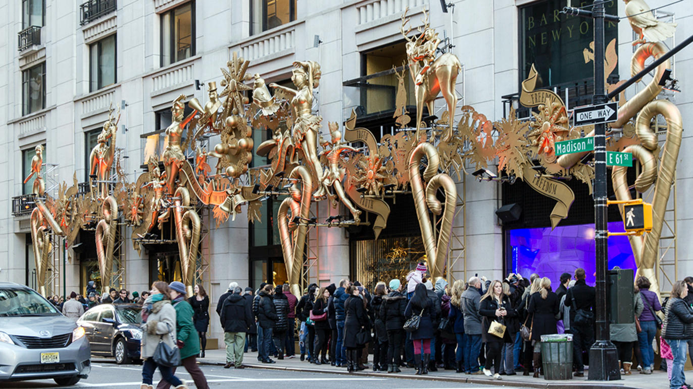 The best Christmas window displays in New York City