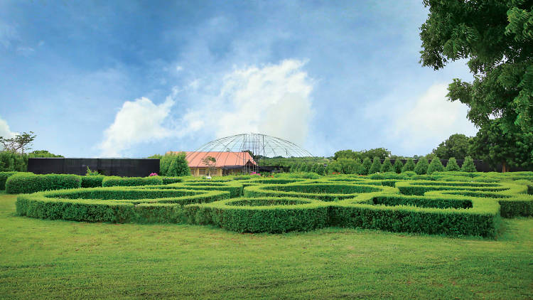 A popular Botanical Garden in Hambantota
