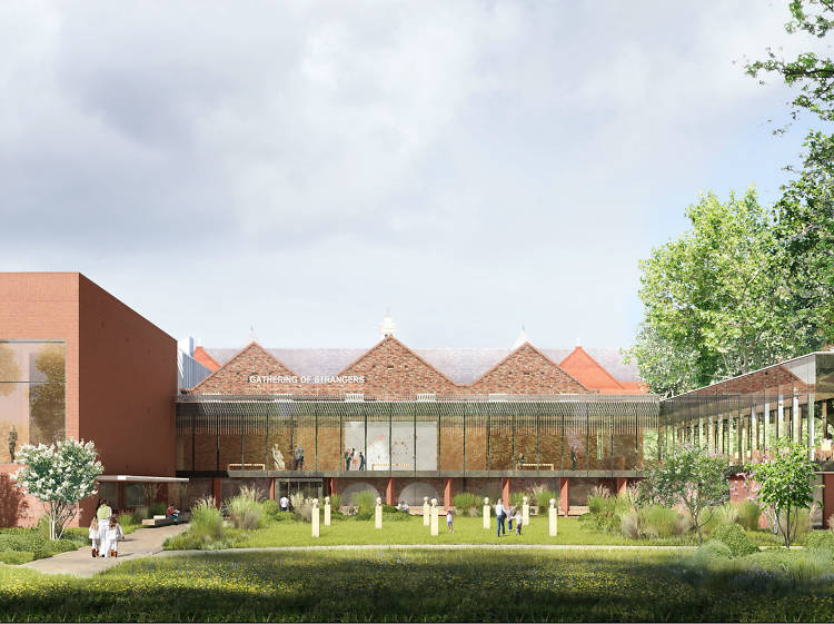 Whitworth Art Gallery artist impression