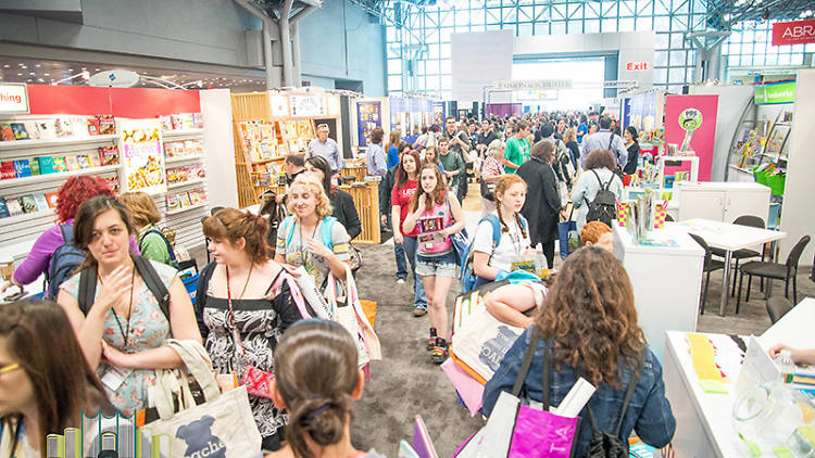 The floor at BookCon 2014.