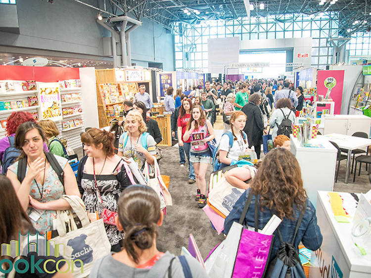 The floor at BookCon 2014.