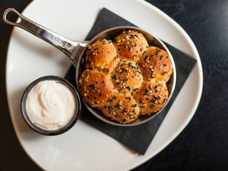 Everything monkey bread at GT Fish & Oyster